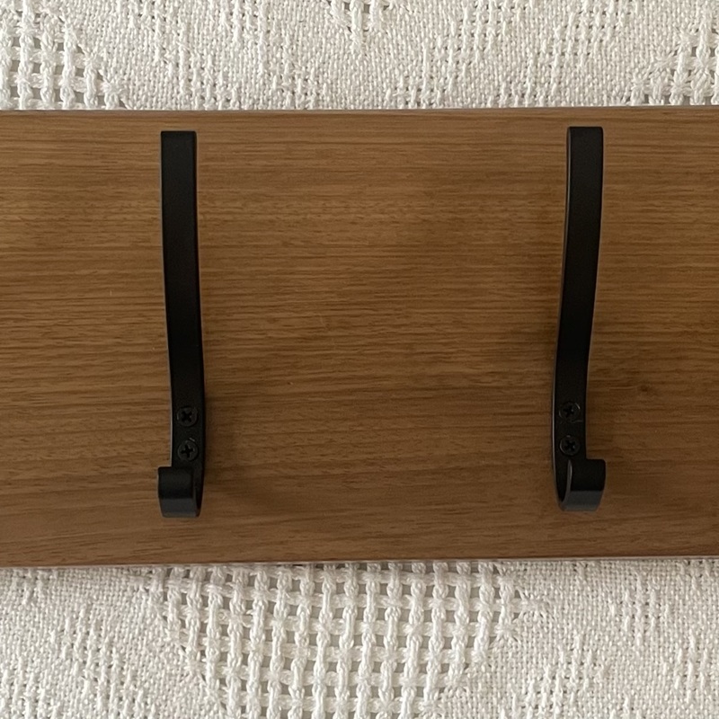 Coat Rack - Iroko 6 Hooks CR06IRO001 905x180x27mm Black R1,190
