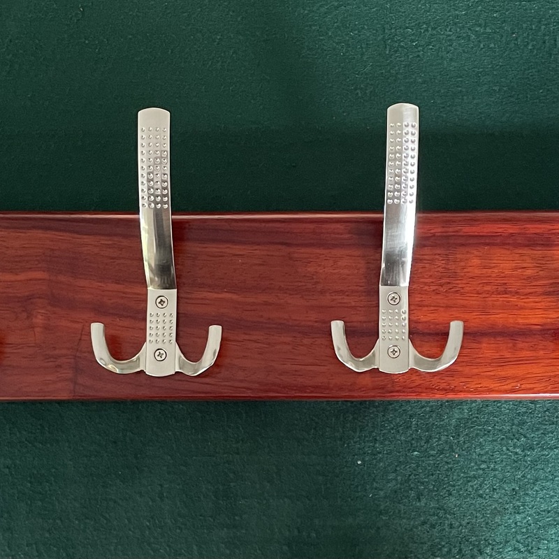 Coat Rack - Padauk 6 Hooks CR06PAD001 880x115x38mm R1,950   SOLD