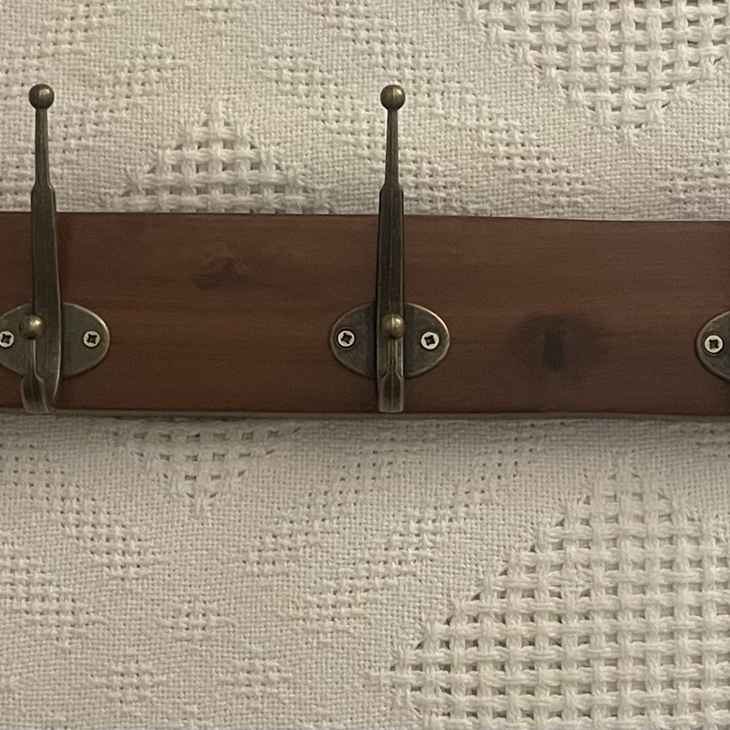 Coat Rack - Teak 5 Hooks CR05TEA001 730x75x27mm   R980.00
